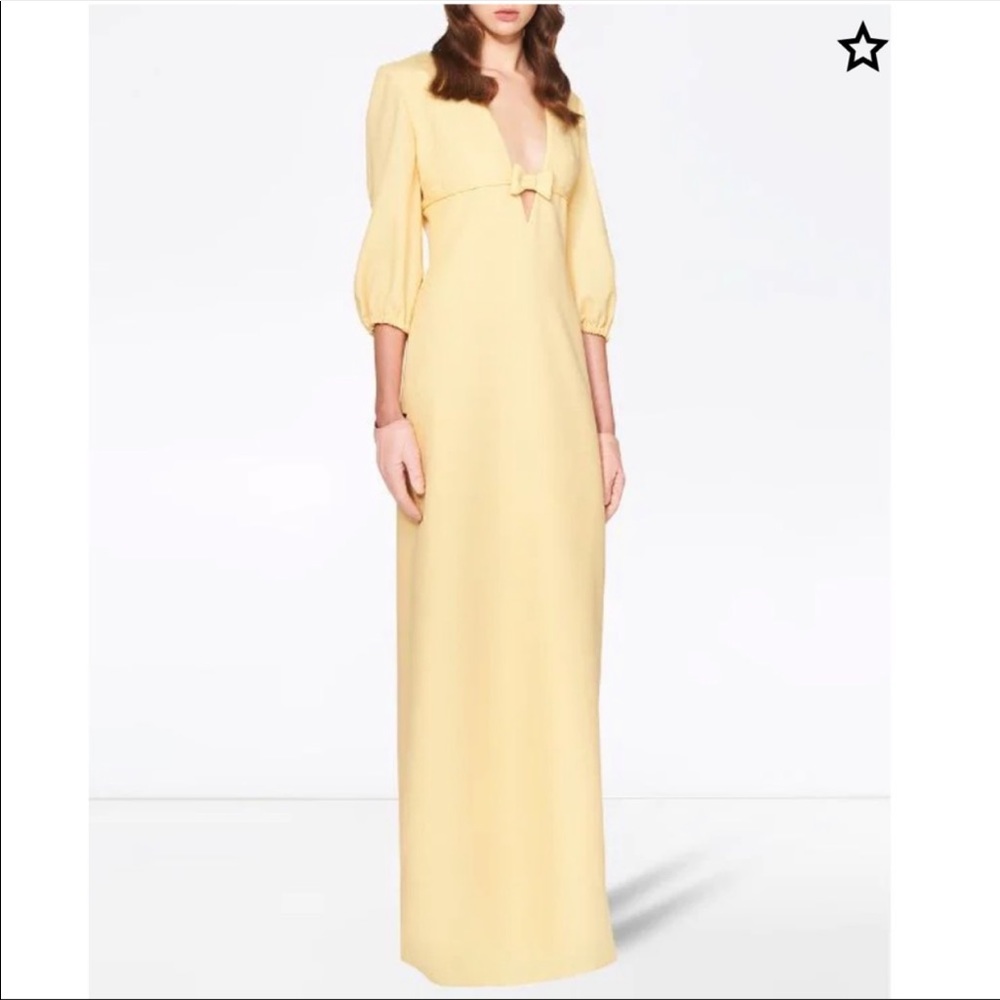 Miu Miu yellow dress